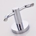 ROVATE Brass Double Robe/Towel/ Hat Hook  Wall Mount Clothes Hanger Racks for Hotel/Lavatory/ Bathroom  Chrome Finish - B019DR63WE